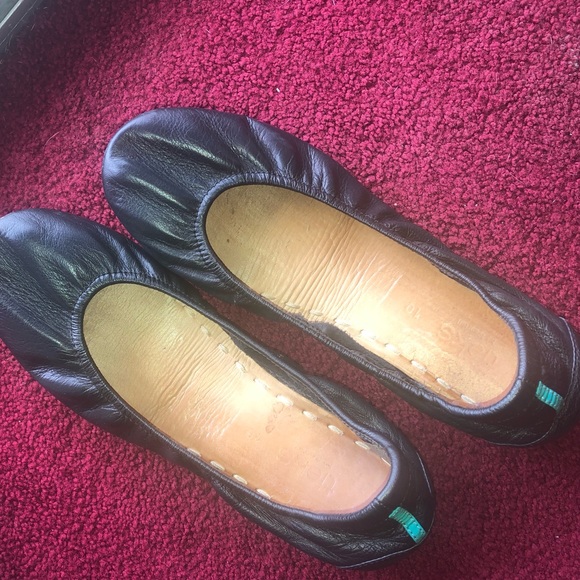 Tieks Shoes - Turks size 10 matte black